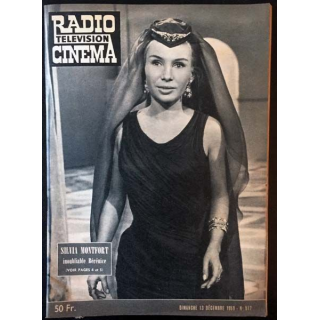 1. Radio télévision cinéma n°517 - Dimanche 13 Décembre 1959 Silvia Montfort inoubliable Bérénice