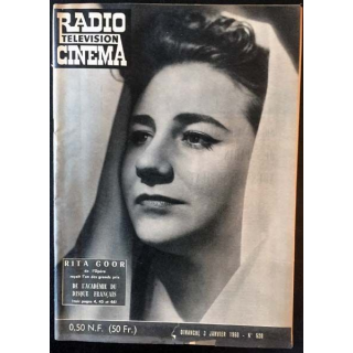 1. Radio télévision cinéma n°520 - Dimanche 3 Janvier 1960