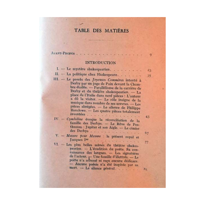 1. À la découverte de Shakespeare Tome 1 de Abel Lefranc aux éditions Albin Michel