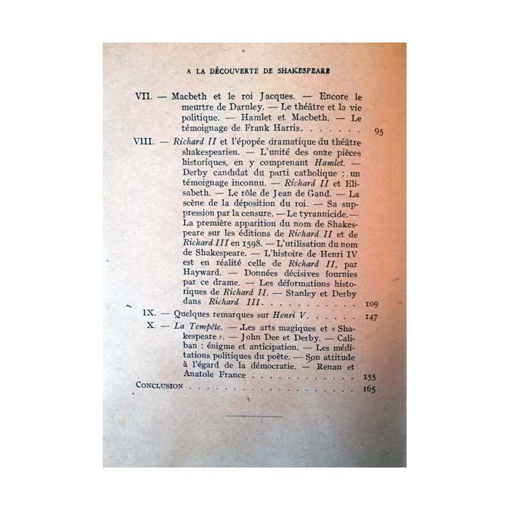 1. À la découverte de Shakespeare Tome 1 de Abel Lefranc aux éditions Albin Michel