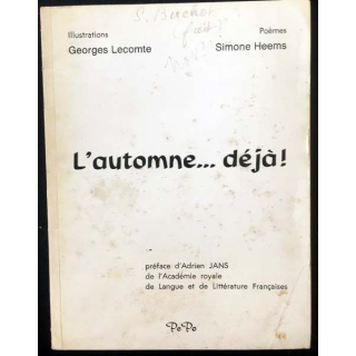 1. L'automne... déjà ! de Simone Heems aux éditions Pe Po