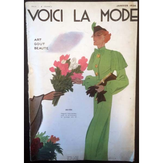 1. Voici la mode - Janvier 1936 Art Gout Beauté aux éditions Édouard Boucherit