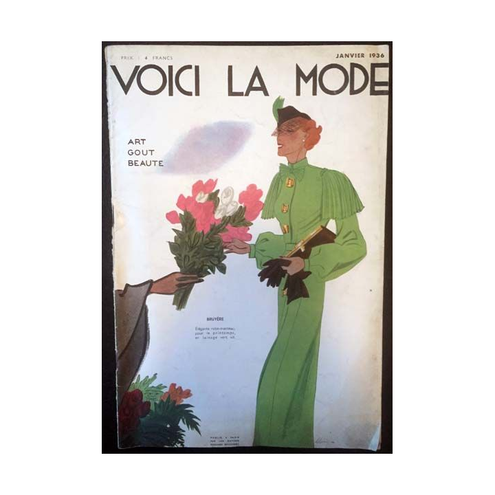 1. Voici la mode - Janvier 1936 Art Gout Beauté aux éditions Édouard Boucherit