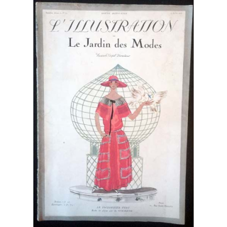 1. L'illustration ou Le Jardin des Modes n°30 - 15 Juillet 1922 Le pigeonnier vert