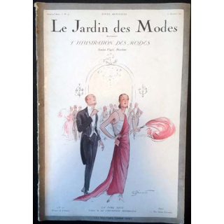 1. Le Jardin des Modes n°41 - 15 Décembre 1922 La robe rose