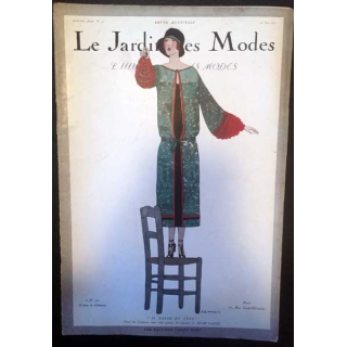 1. Le Jardin des Modes n°47 - 15 Juin 1923 "Il passe en tête"