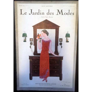 1. Le Jardin des Modes n°50 - 15 Septembre 1923 Robe nouvelle et vieille commode