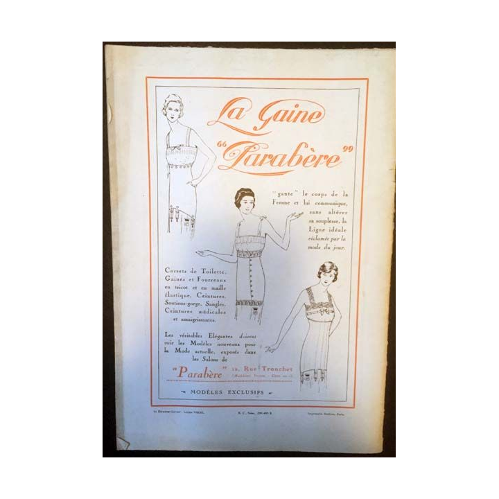 1. Le Jardin des Modes n°56 - 15 Mars 1924 Le tour du lac