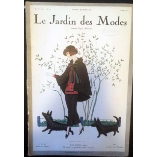 1. Le Jardin des Modes n°57 - 15 Avril 1924 Les deux amis