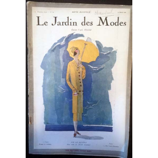 1. Le Jardin des Modes n°66 - 15 Janvier 1925 Sur la Riviera