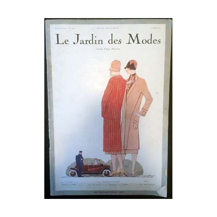 1. Le Jardin des Modes n°67 - 15Février 1925 La contravention