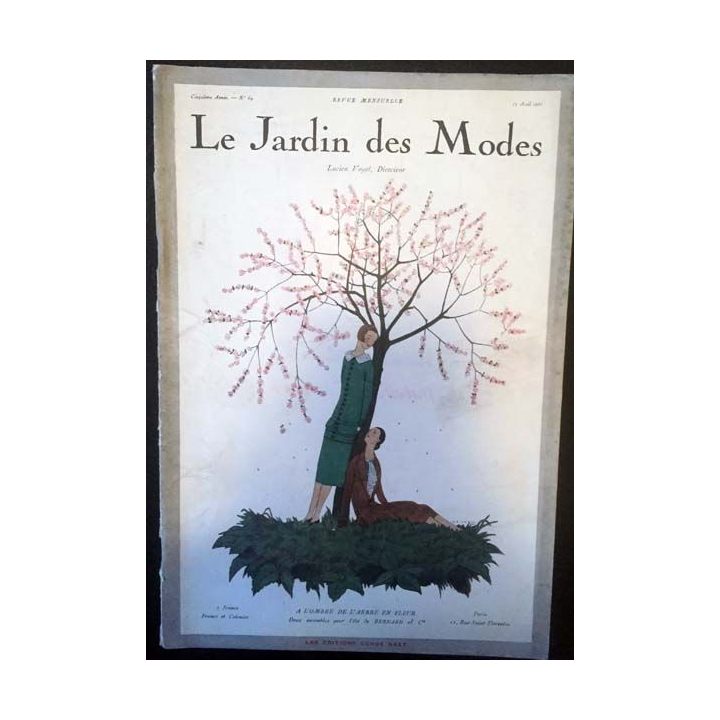 1. Le Jardin des Modes n°69 - 15 Avril 1925 A l'ombre de l'arbre en fleur