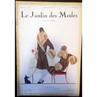 1. Le Jardin des Modes n°77 - 15 Décembre 1925 "Cinq heures"
