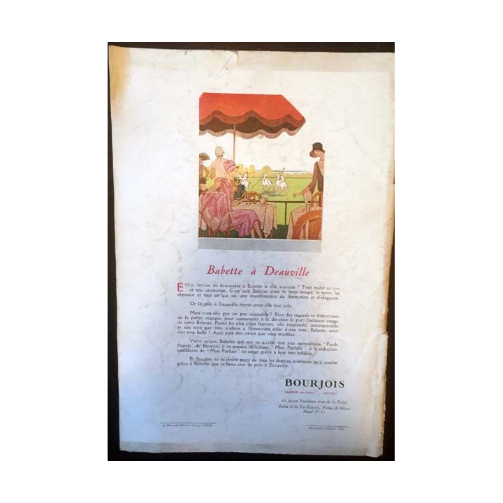 1. Le Jardin des Modes n°97 - 15 Aout 1927 Une robe du soir de Worth