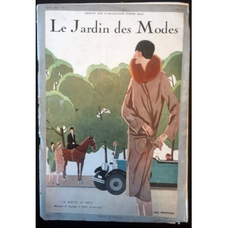1. Le Jardin des Modes n°104 - 15 Mars 1928 Le matin au bois