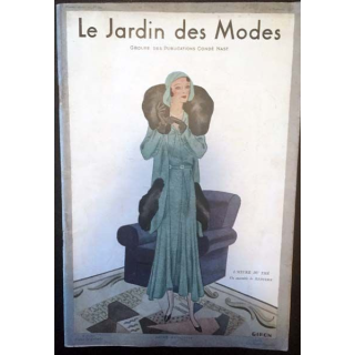 1. Le Jardin des Modes n°134 - 15 Septembre 1930 L'heure du thé