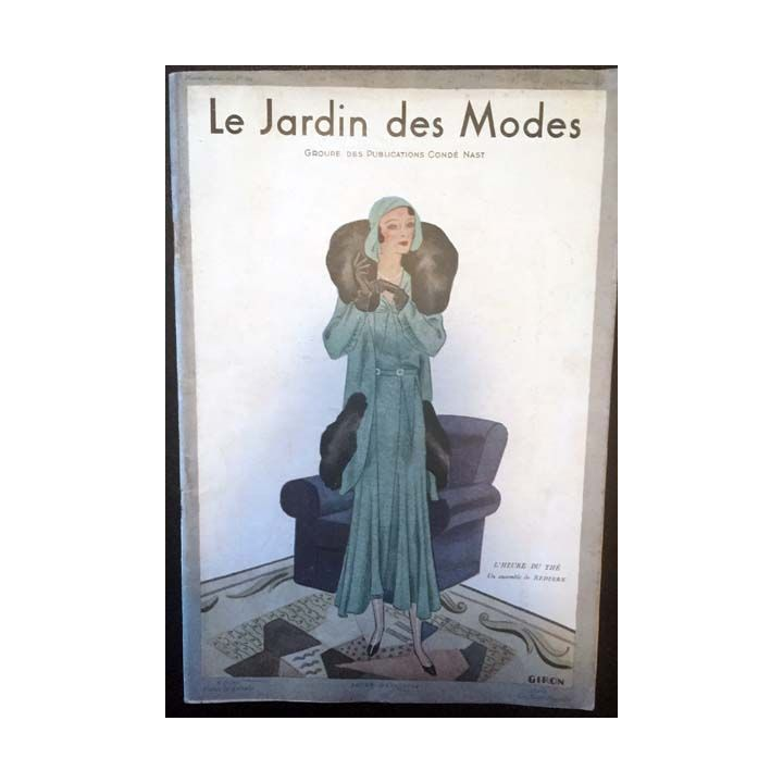 1. Le Jardin des Modes n°134 - 15 Septembre 1930 L'heure du thé