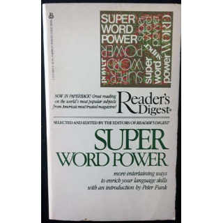 1. Super Word Power aux éditions A berkley / Reader's Digest Book