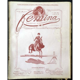 1. Femina n°29 - 1er Avril 1902 aux éditions Pierre Lafitte & Cie