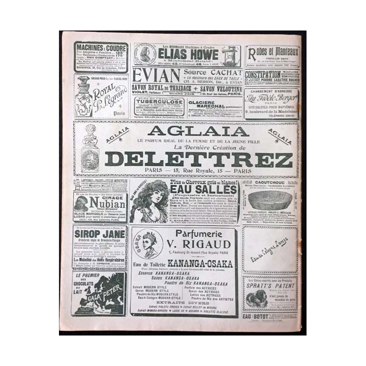1. Femina n°33 - 1er Juin 1902 aux éditions Pierre Lafitte & Cie