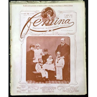 1. Femina n°35 - 1er Juillet 1902 aux éditions Pierre Lafitte & Cie