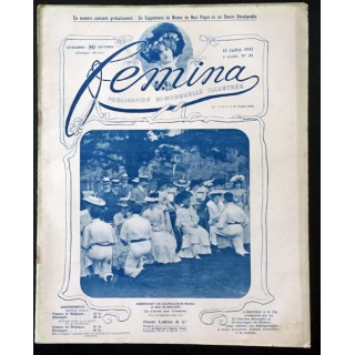 1. Femina n°36 - 15 Juillet 1902 aux éditions Pierre Lafitte & Cie