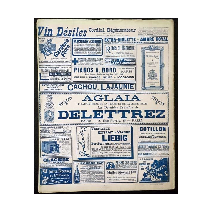 1. Femina n°36 - 15 Juillet 1902 aux éditions Pierre Lafitte & Cie