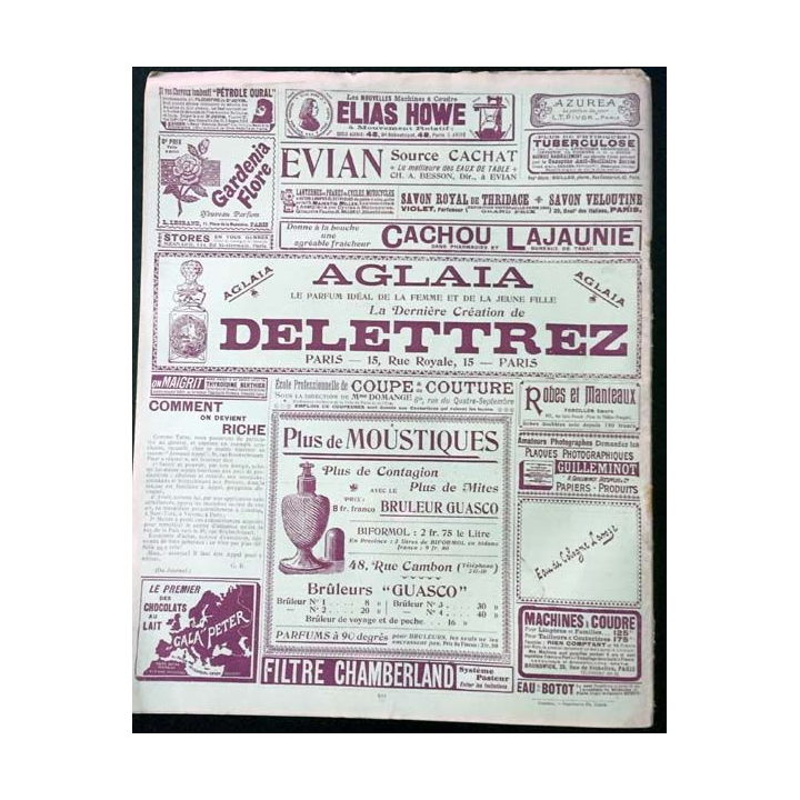 1. Femina n°39 - 1er Septembre 1902 aux éditions Pierre Lafitte & Cie