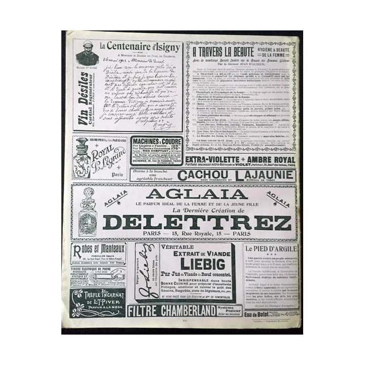 1. Femina n°40 - 15 Septembre 1902 aux éditions Pierre Lafitte & Cie