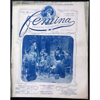 1. Femina n°41 - 1er Octobre 1902 aux éditions Pierre Lafitte & Cie