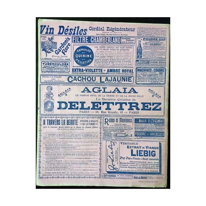 1. Femina n°42 - 15 Octobre 1902 aux éditions Pierre Lafitte & Cie