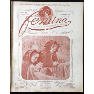 1. Femina n°43 - 1er Novembre 1902 aux éditions Pierre Lafitte & Cie
