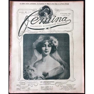 1. Femina n°44 - 15 Novembre 1902 aux éditions Pierre Lafitte & Cie