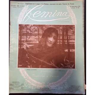 1. Femina n°64 - 15 Septembre 1903 aux éditions Pierre Lafitte & Cie