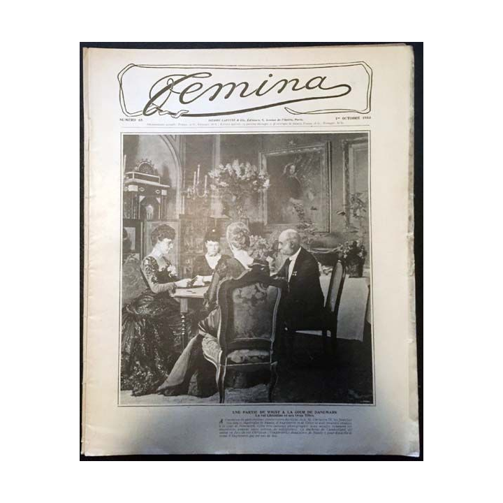 1. Femina n°65 - 1er Octobre 1903 aux éditions Pierre Lafitte & Cie