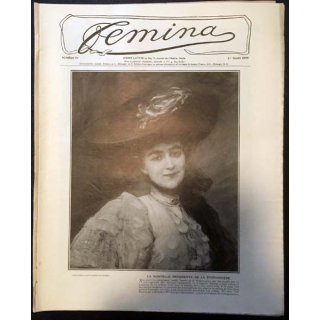 1. Femina n°99 - 1er Mars 1905 aux éditions Pierre Lafitte & Cie