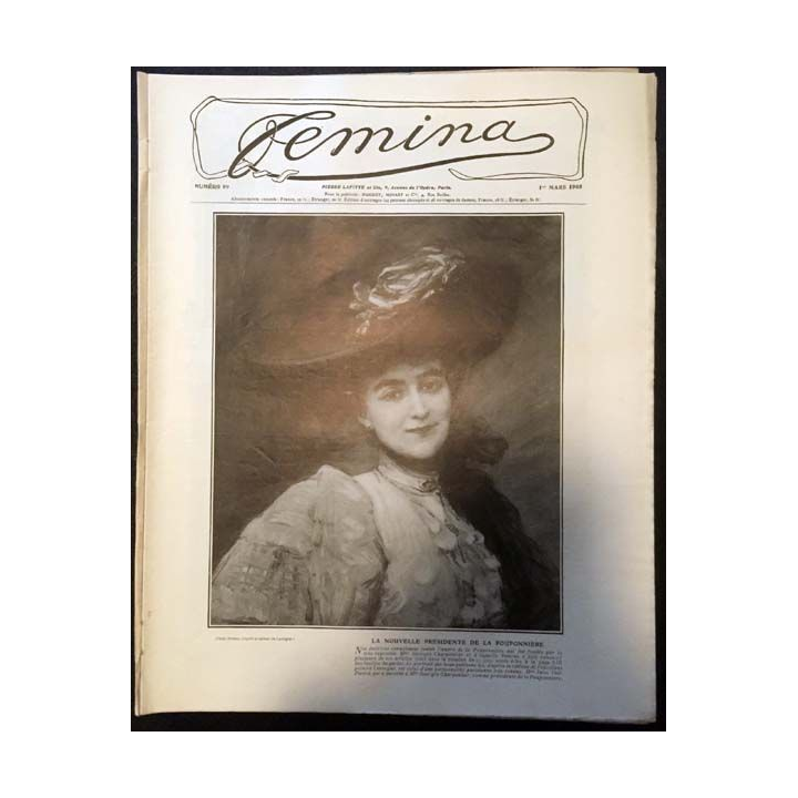 1. Femina n°99 - 1er Mars 1905 aux éditions Pierre Lafitte & Cie