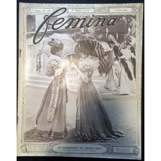 1. Femina n°106 - 15 Juin 1905 aux éditions Pierre Lafitte & Cie