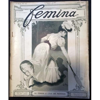 1. Femina n°107 - 1er Juillet 1905 aux éditions Pierre Lafitte & Cie
