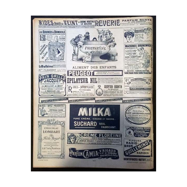 1. Femina n°109 - 1er Août 1905 aux éditions Pierre Lafitte & Cie