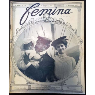1. Femina n°111 - 1er Septembre 1905 aux éditions Pierre Lafitte & Cie