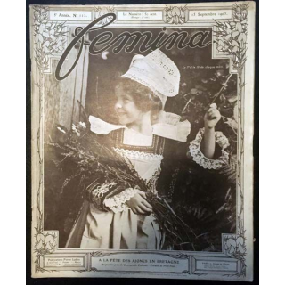 1. Femina n°112 - 15 Septembre 1905 aux éditions Pierre Lafitte & Cie