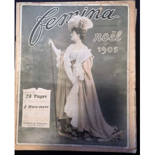 1. Femina n°117 - 1er Décembre 1905 aux éditions Pierre Lafitte & Cie