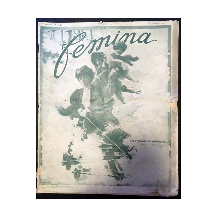 1. Femina n°143 - 1er Janvier 1907 aux éditions Pierre Lafitte & Cie
