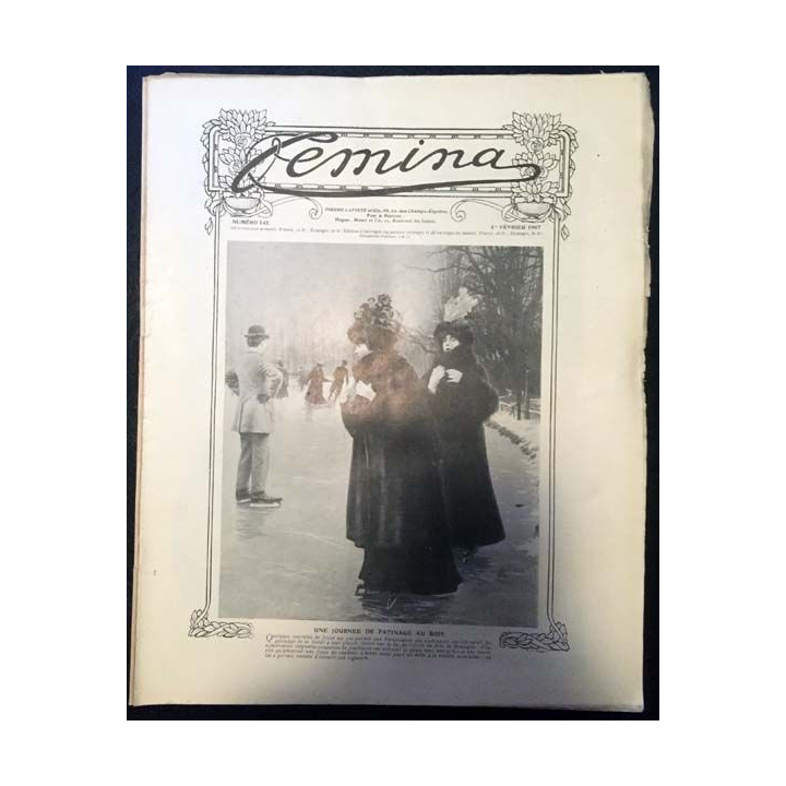 1. Femina n°145 - 1er Février 1907 aux éditions Pierre Lafitte & Cie