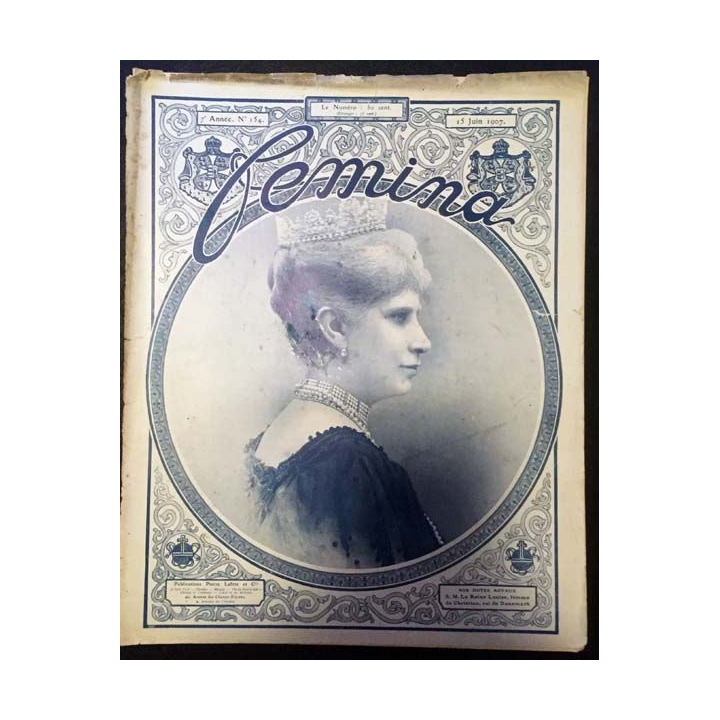 1. Femina n°154 - 15 Juin 1907 aux éditions Pierre Lafitte & Cie