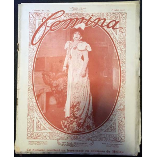 1. Femina n°155 - 1er Juillet 1907 aux éditions Pierre Lafitte & Cie