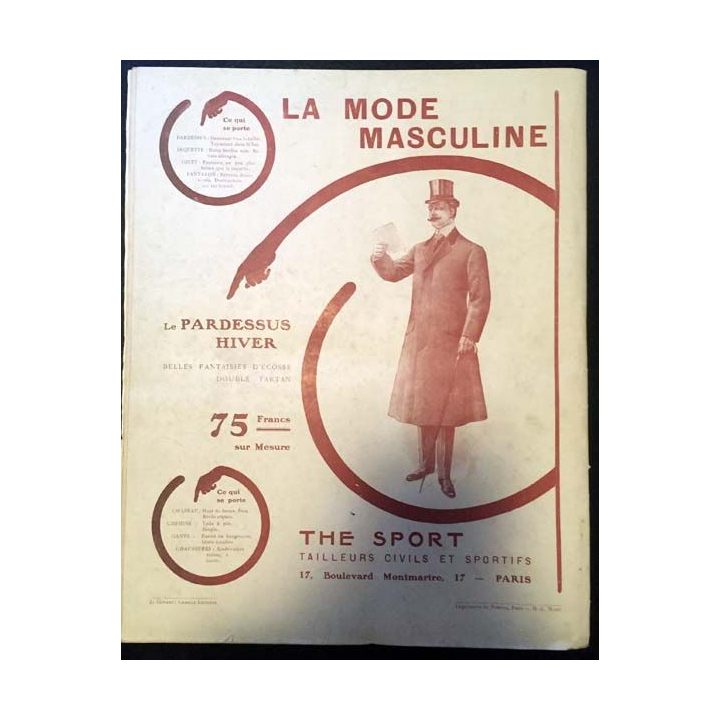1. Femina n°164 - 15 Novembre 1907 aux éditions Pierre Lafitte & Cie
