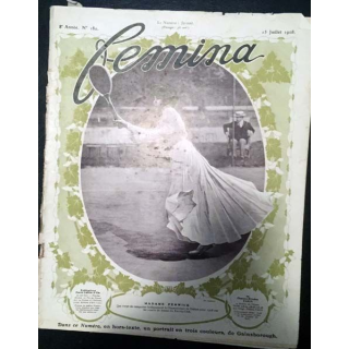 1. Femina n°180 - 15 Juillet 1908 aux éditions Pierre Lafitte & Cie