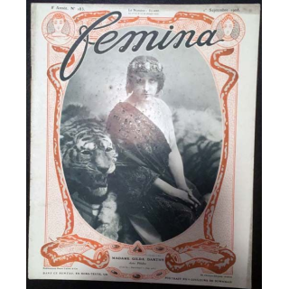 1. Femina n°183 - 1er Septembre 1908 aux éditions Pierre Lafitte & Cie